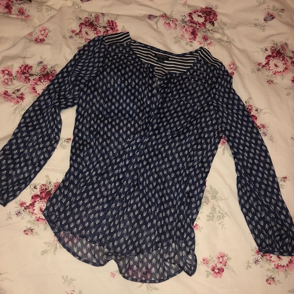 Lucky Brand Tops - Lucky Brand sheer blouse